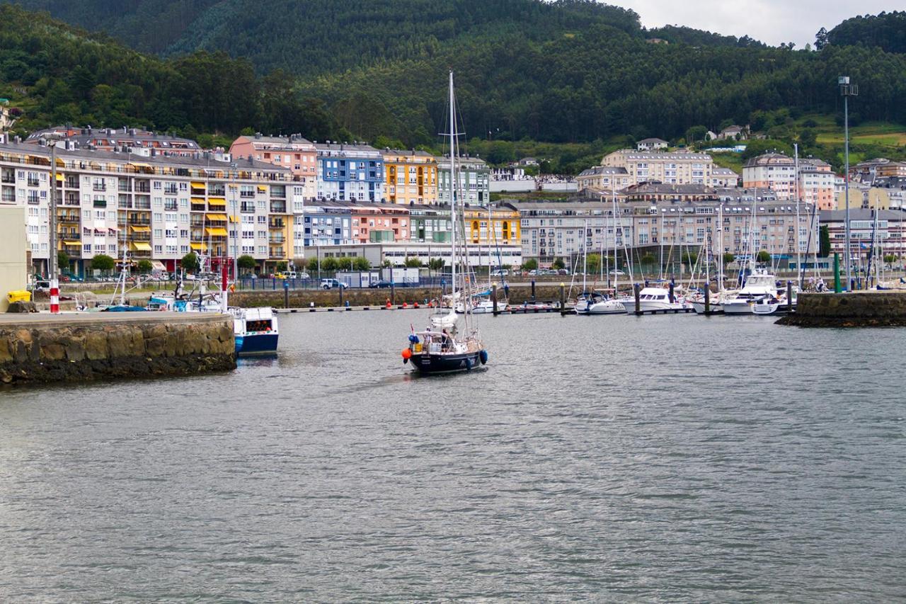 Apt. P/4 En La Playa De Viveiro Buitenkant foto