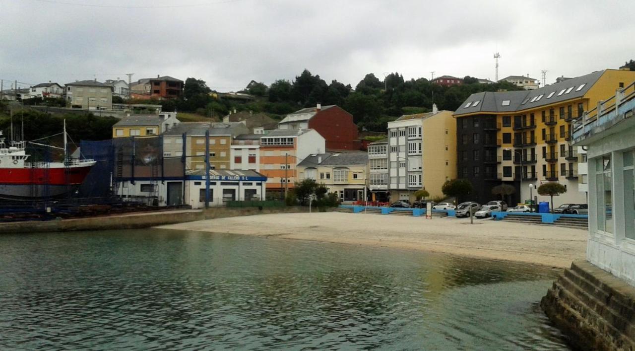 Apt. P/4 En La Playa De Viveiro Buitenkant foto